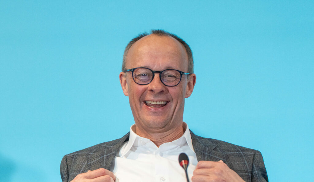 Bundesvorstandsklausur der CDU Deutschlands in Hamburg - Friedrich Merz, Parteivorsitzender und Kanzlerkandidat